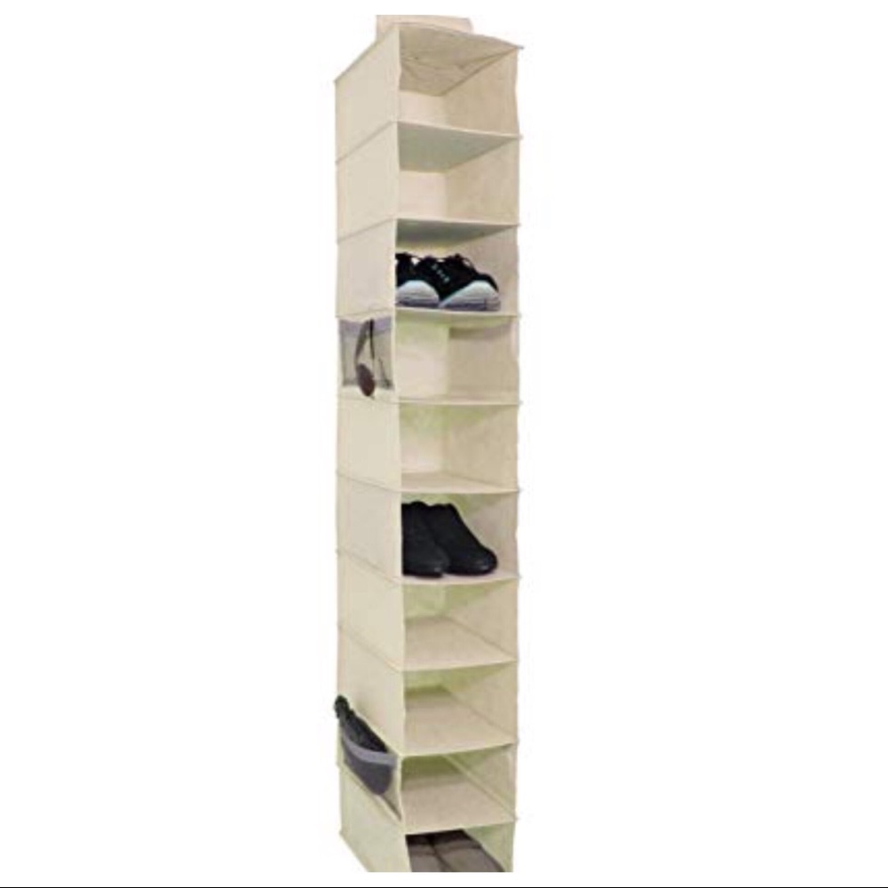 Signature Home 10 Shelf Shoe Organizer